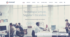 Desktop Screenshot of microcad.es